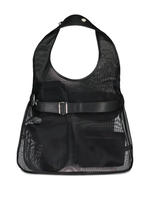 Simone Rocha Utility Pocket Vest Tote Bag | Black | FARFETCH