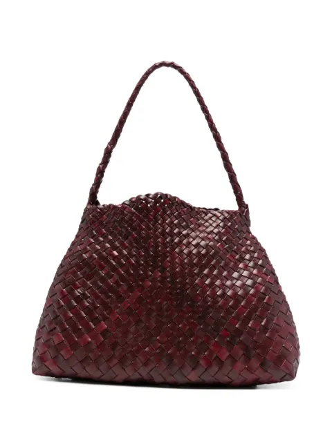 DRAGON DIFFUSION woven-leather tote bag