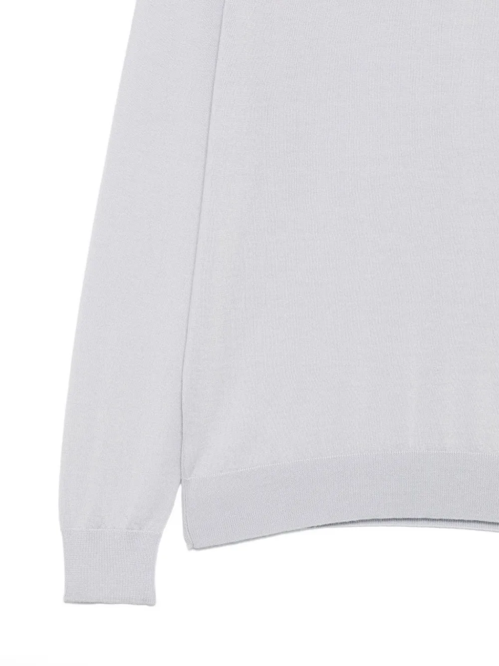 Colombo V-neck Cashmere Sweater In Gray