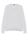 Colombo V-neck cashmere sweater - Grey