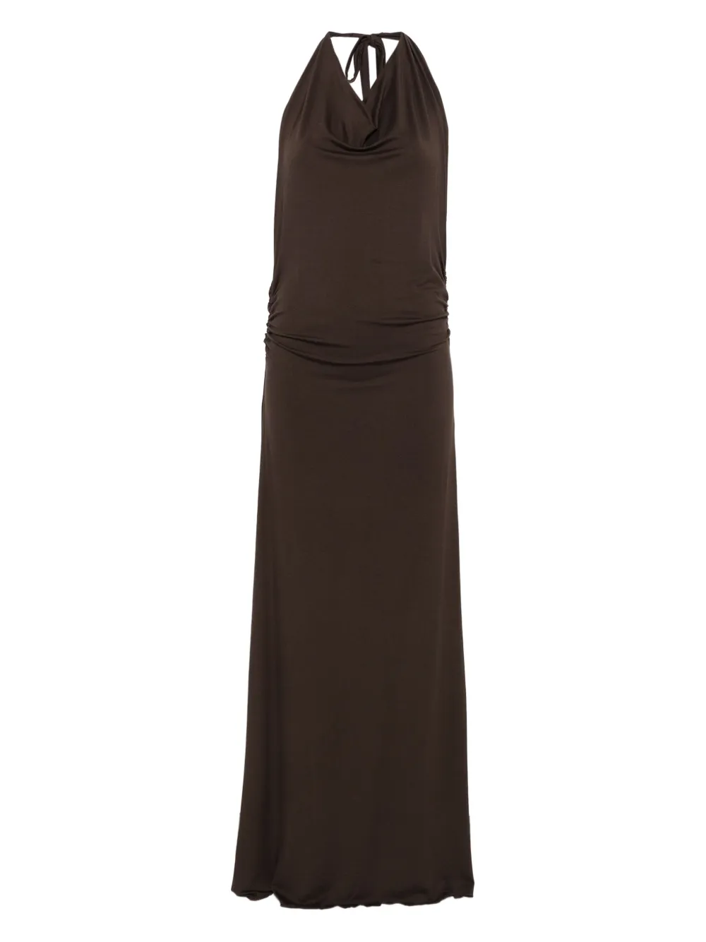 Gimaguas halterneck dress | Brown | Image 1