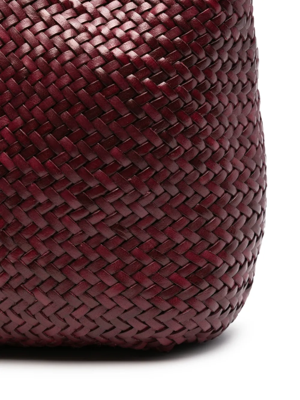 DRAGON DIFFUSION Leren schoudertas Rood