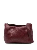 DRAGON DIFFUSION woven leather shoulder bag - Red