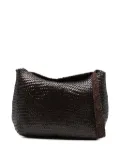 DRAGON DIFFUSION Santa Marta woven-leather shoulder bag - Brown