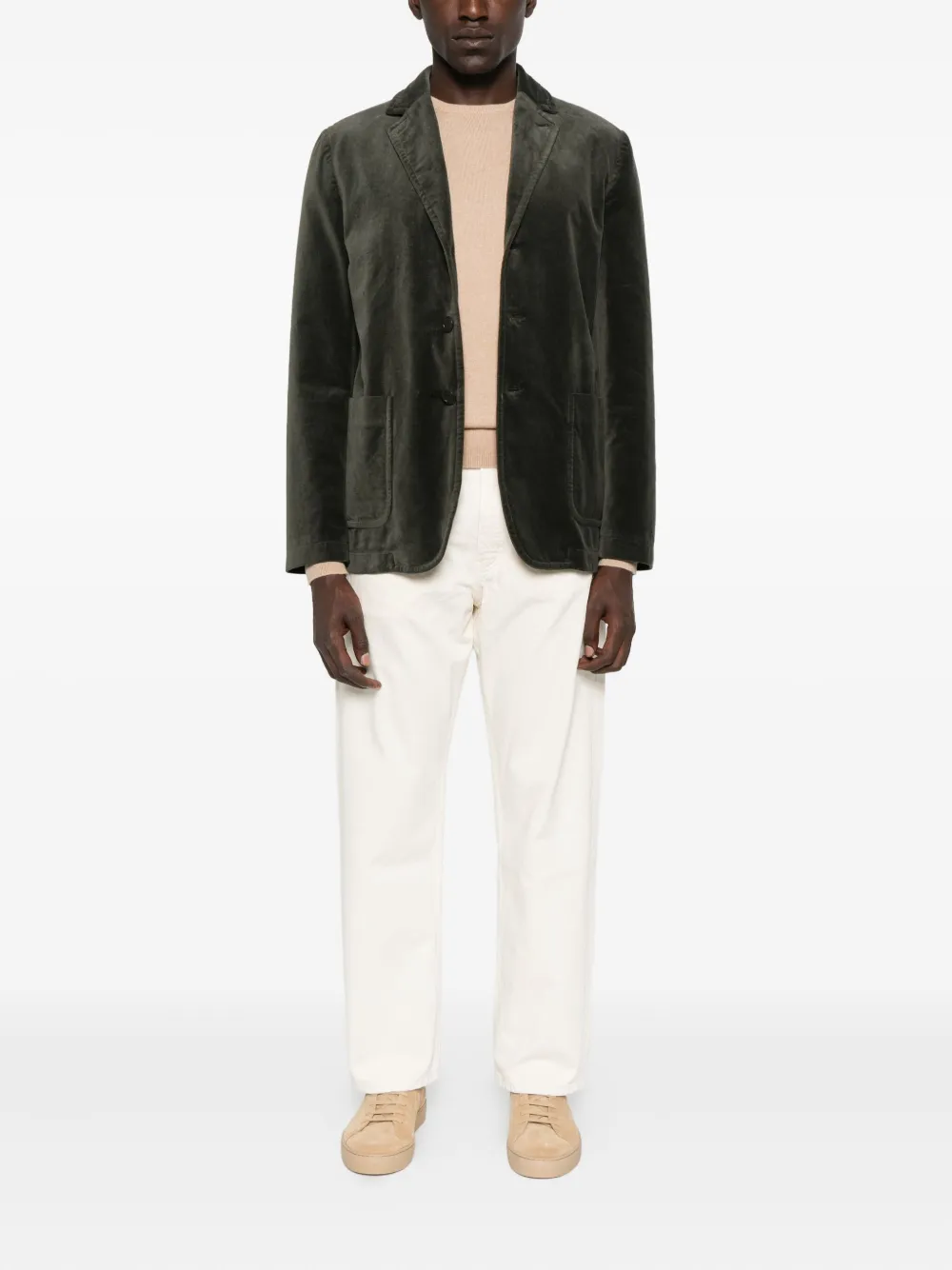 Fileria crew-neck cashmere sweater - Beige