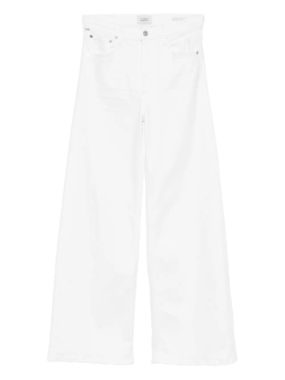 Citizens of Humanity Lyra jeans met wijde pijpen Beige