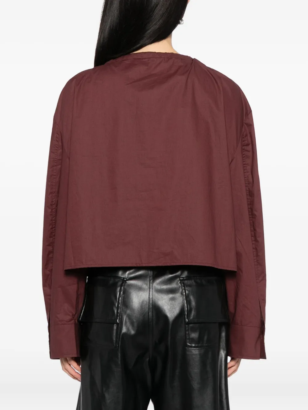 Day Birger Et Mikkelsen Long-sleeved Shirt In Brown