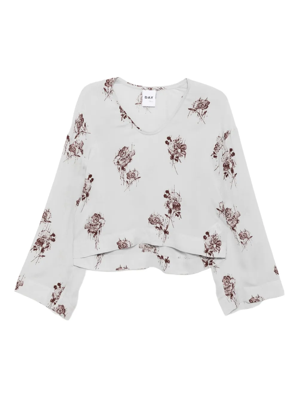 Day Birger Et Mikkelsen floral-printed top | Grey | Image 1