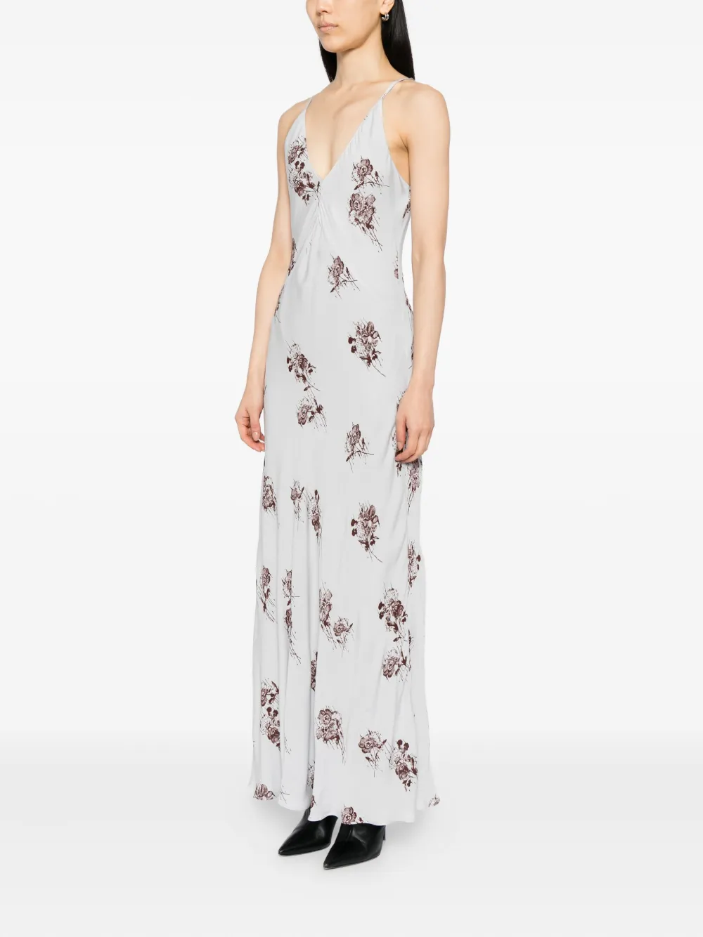 Day Birger Et Mikkelsen Jurk met bloemenprint Grijs