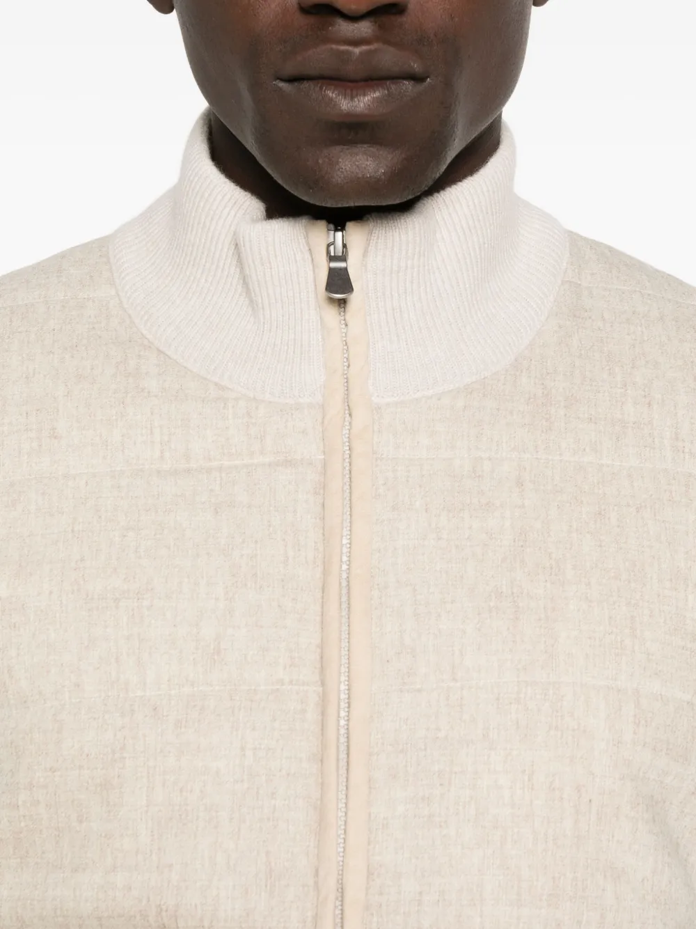Quilted Ribbed Jacket