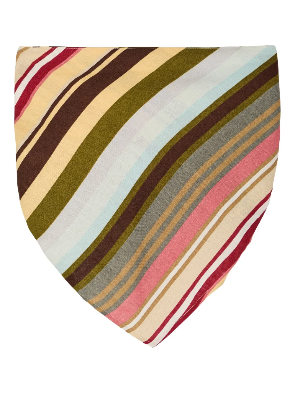 Faithfull the Brand Antibes striped strapless top - Toni neutri