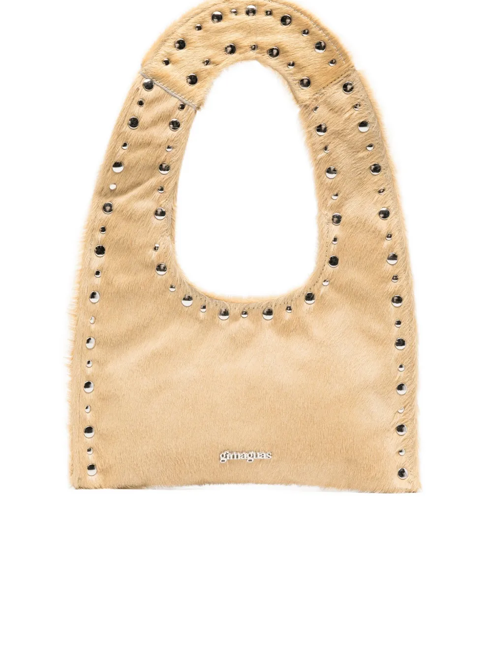 Gimaguas Franca Studded Tote Bag In Neutral