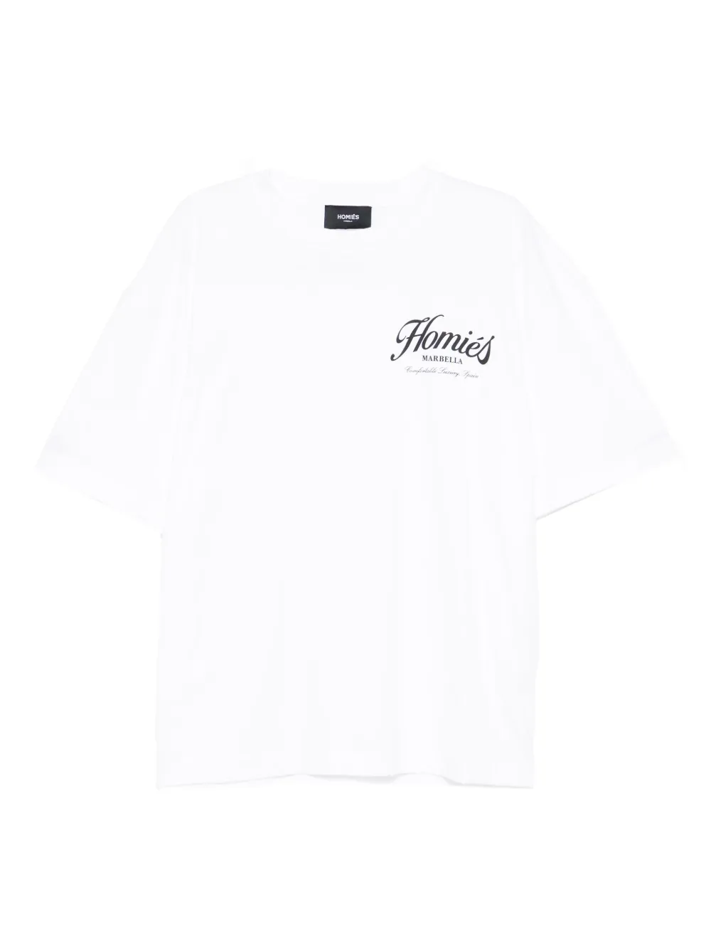 HOMIES MARBELLA T-shirt met logoprint Wit