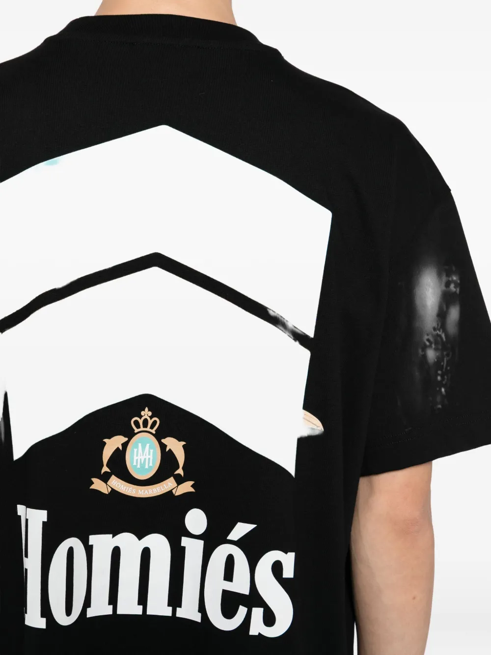 HOMIES MARBELLA T-shirt Zwart