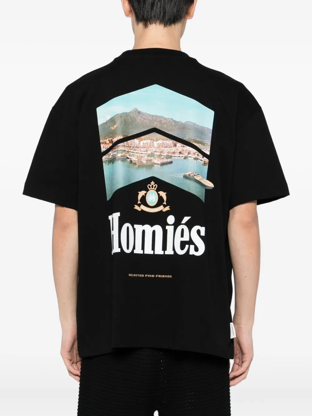 HOMIES MARBELLA T-shirt Zwart