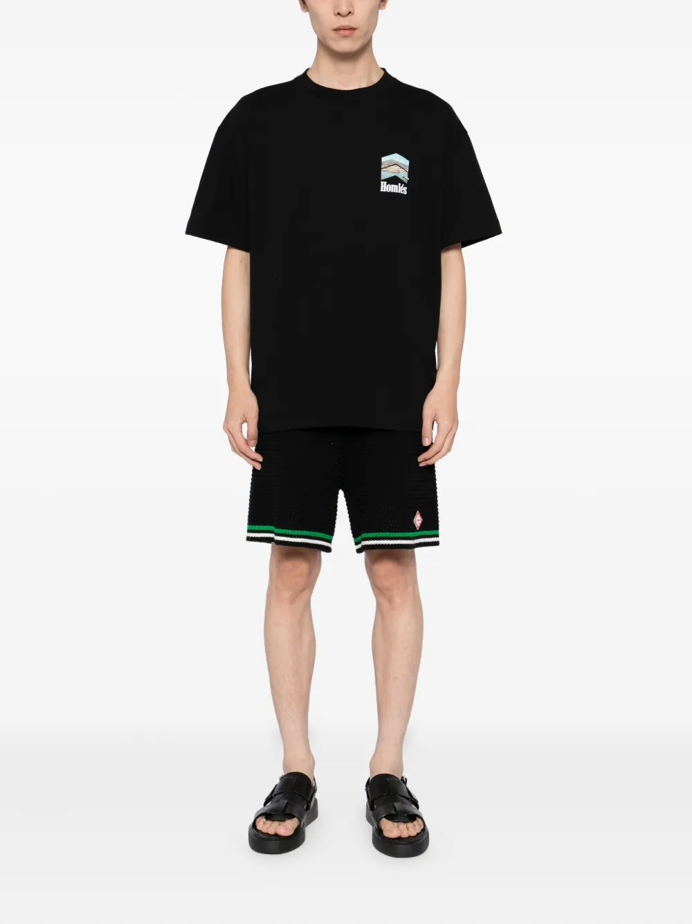 HOMIES MARBELLA T-shirt - Zwart