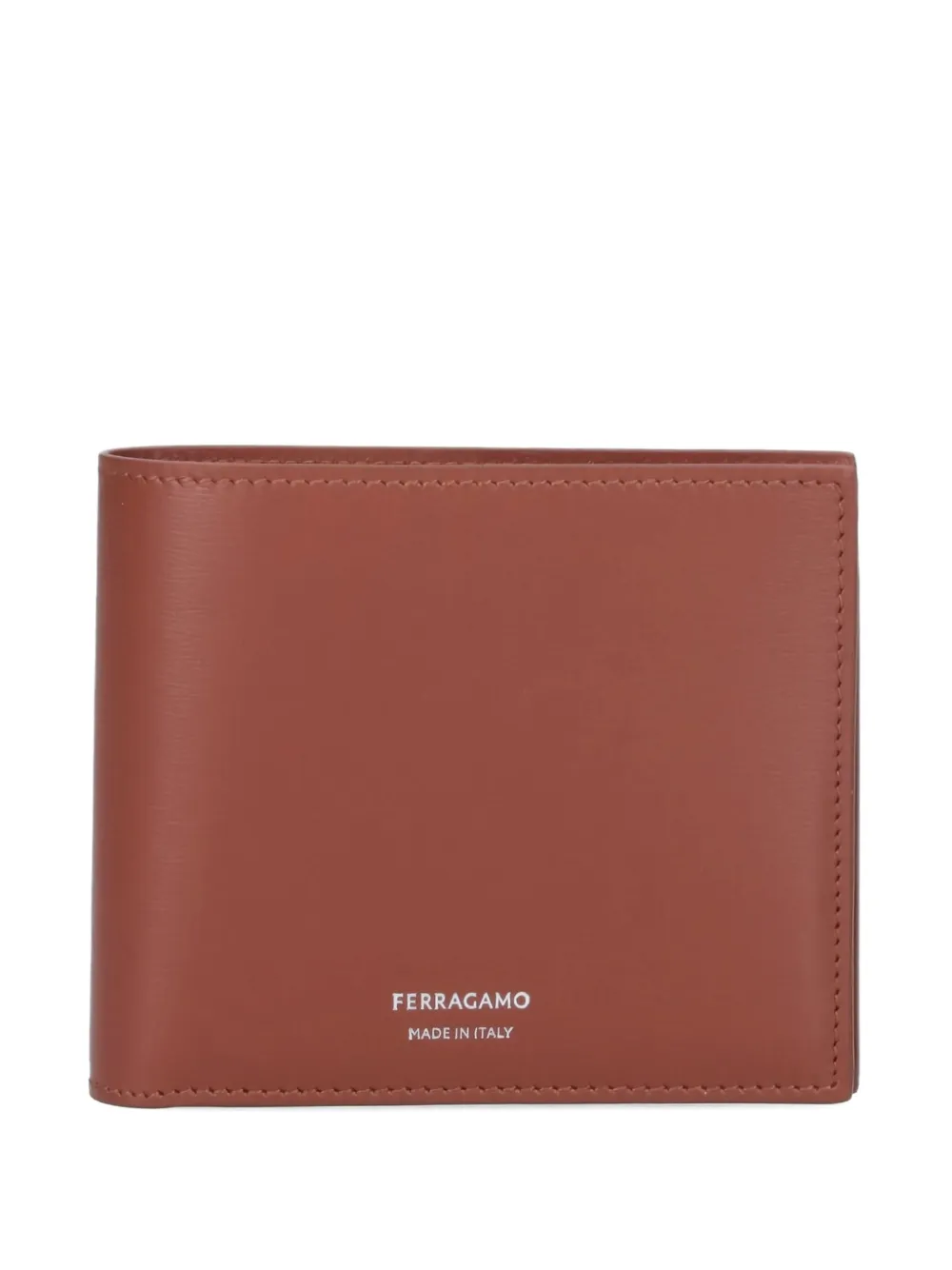 logo leather wallet