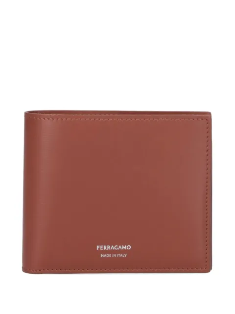 Ferragamo Portafoglio in pelle con logo