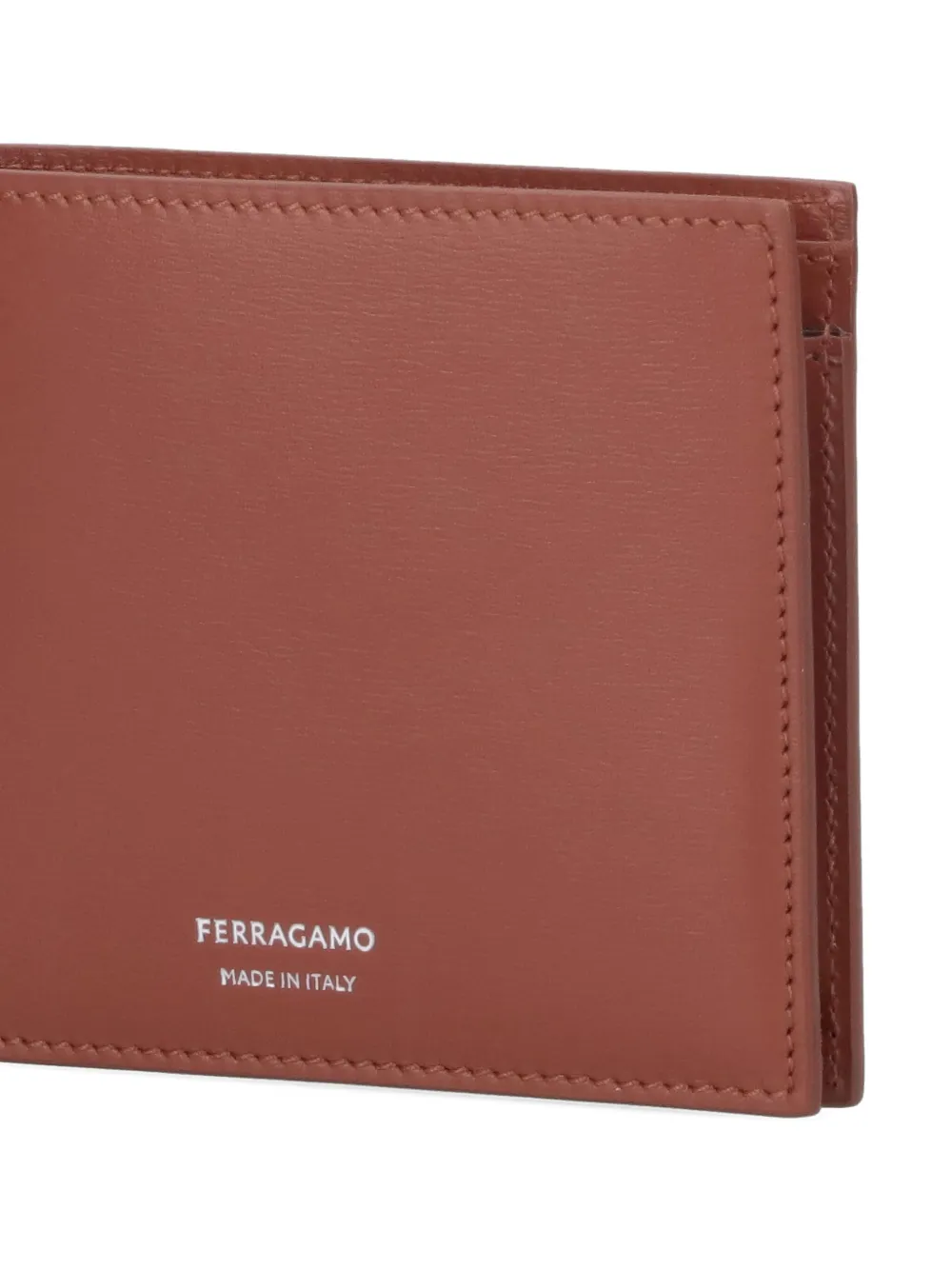Ferragamo logo leather wallet Bruin