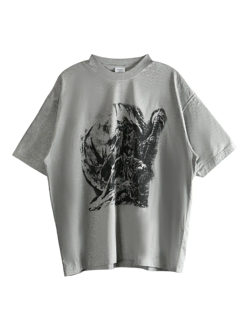 VETEMENTS graphic-print T-shirt | Grey | Image 1