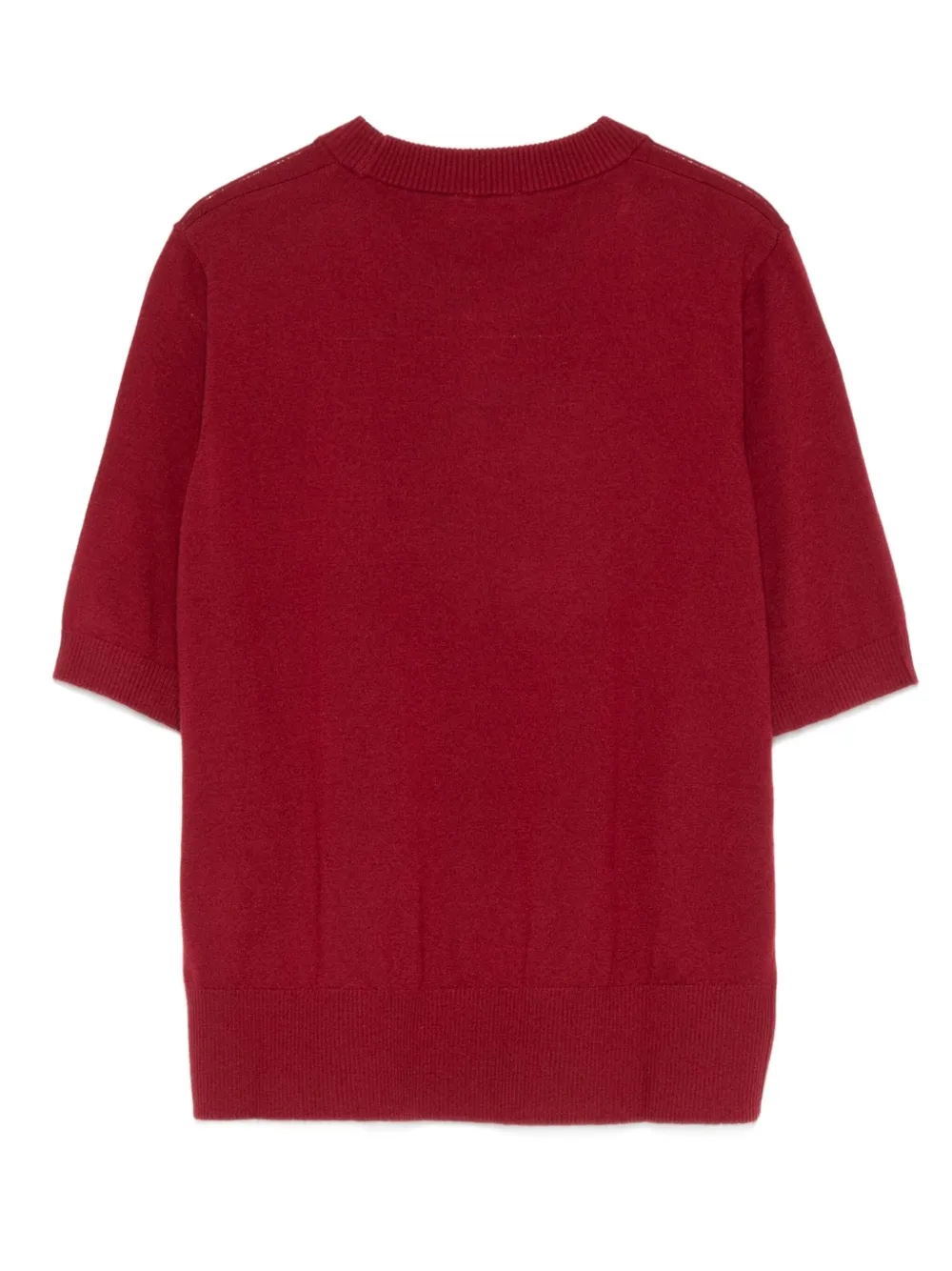 LIU JO T-shirt met logopatch - Rood
