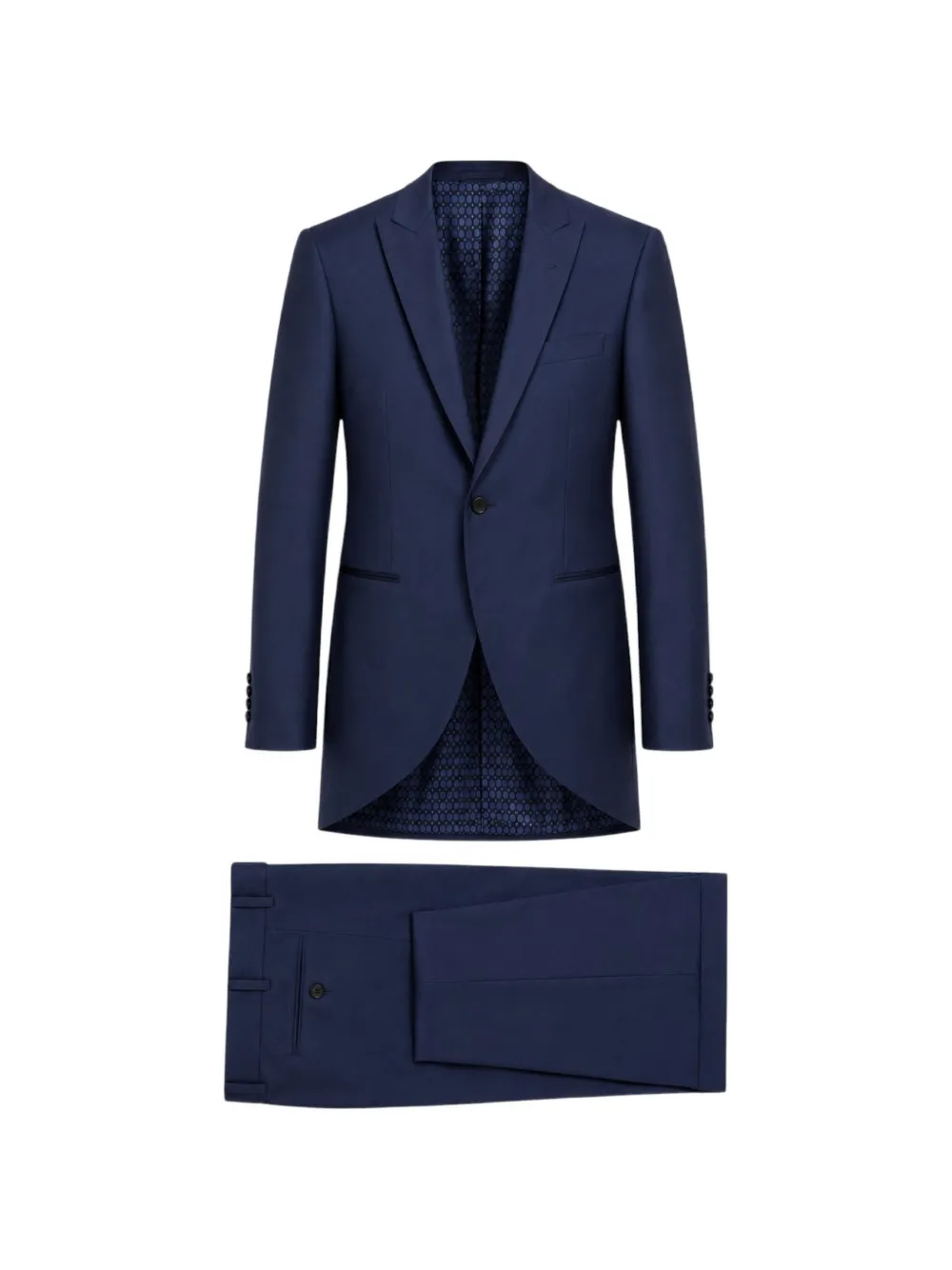 RAMON SANJURJO peak-lapel suit - Blu