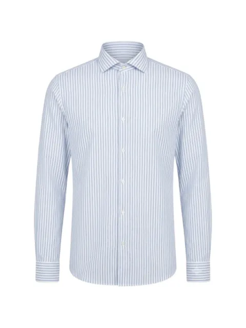 Alley Docks 963 striped long-sleeve shirt