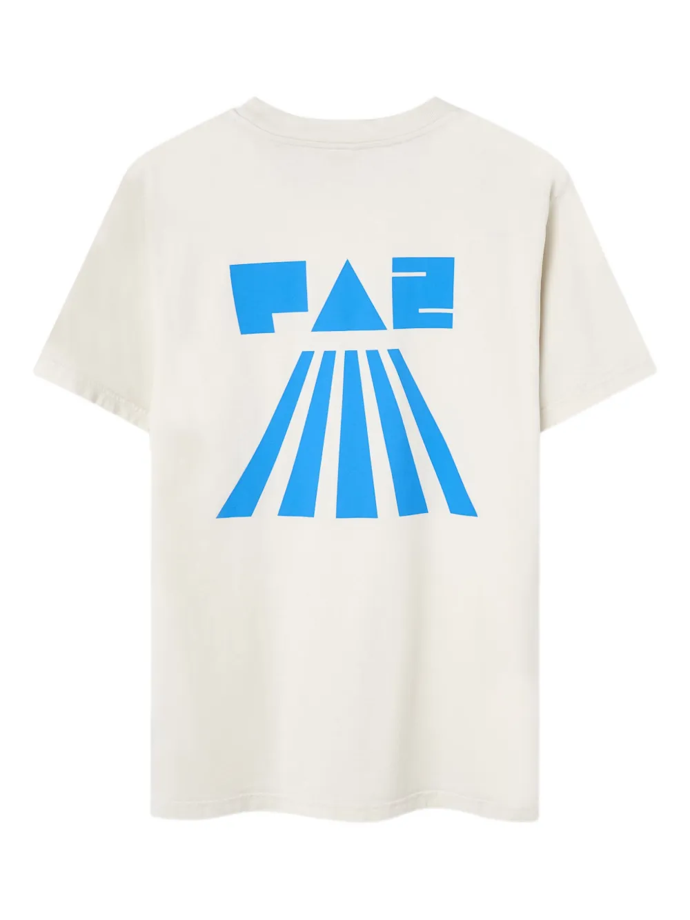 LA PAZ Botelho graphic-print T-shirt - Beige