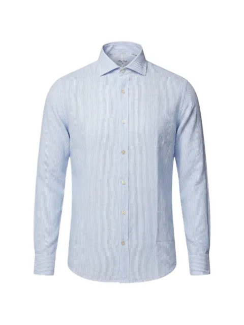 Alley Docks 963 vertical-stripe long-sleeve shirt