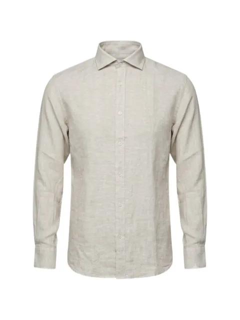 Alley Docks 963 long-sleeve linen shirt