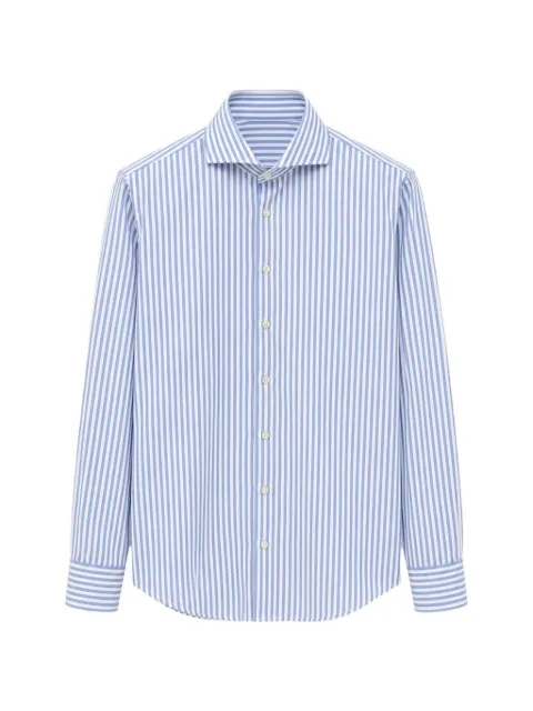 Alley Docks 963 vertical-stripe long-sleeve shirt