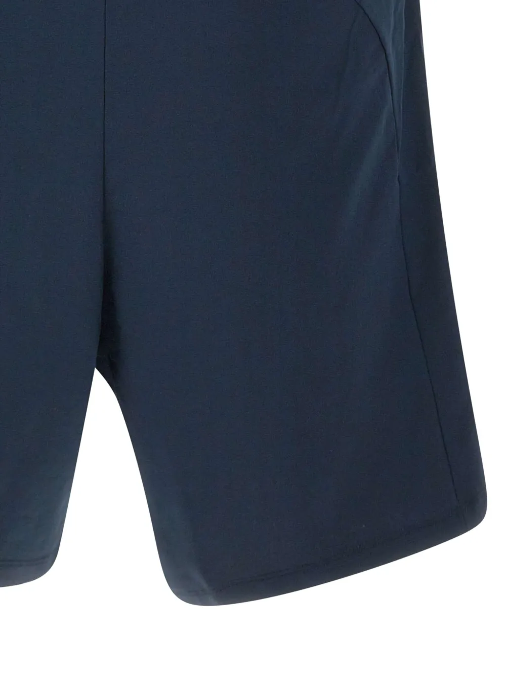 Ea7 Emporio Armani logo-embellished elasticated-waist shorts Blauw