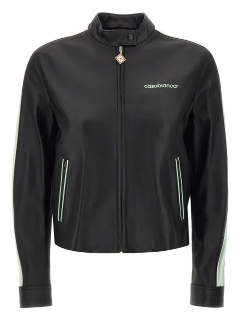 Casablanca leather racer jacket