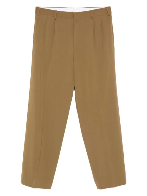 Cellar Door pleated button-fly trousers