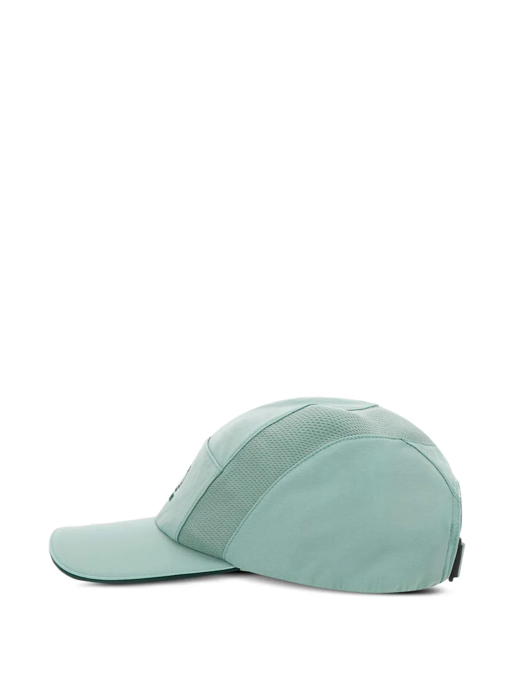 Ea7 Emporio Armani panelled logo baseball cap Blauw