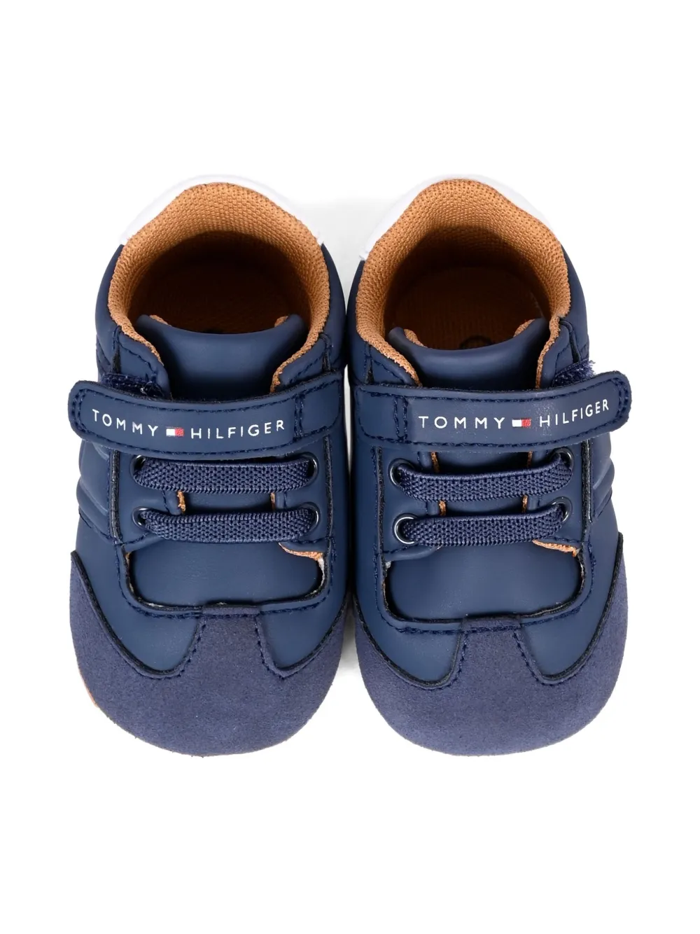 Tommy Hilfiger Junior strap detail sneakers Blue