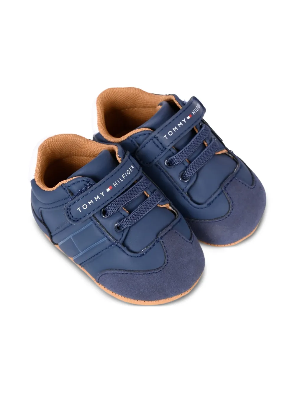 Tommy Hilfiger Junior strap detail sneakers Blue