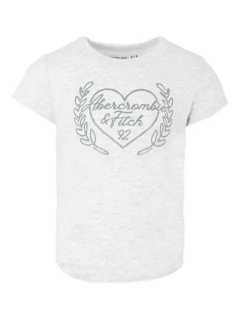 ABERCROMBIE FITCH KIDS heart-logo short-sleeve T-shirt