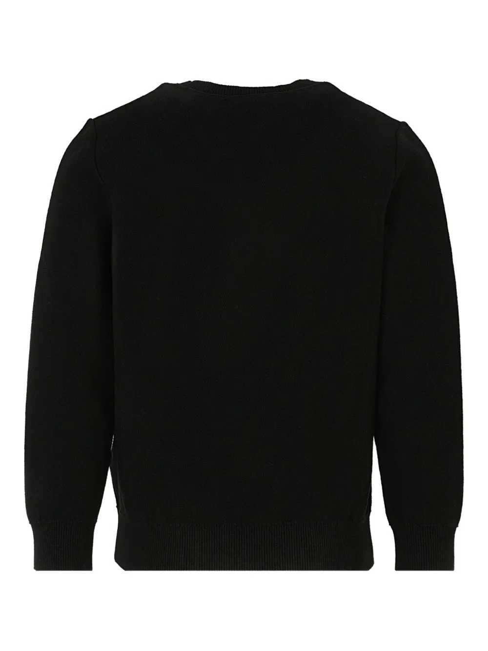 Calvin Klein Kids logo sweatshirt Zwart