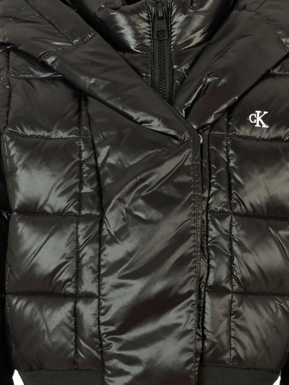 Calvin Klein Kids Jack met capuchon Zwart