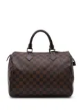 Louis Vuitton Pre-Owned 2009 Damier Ebene Speedy 30 boston bag - Brown