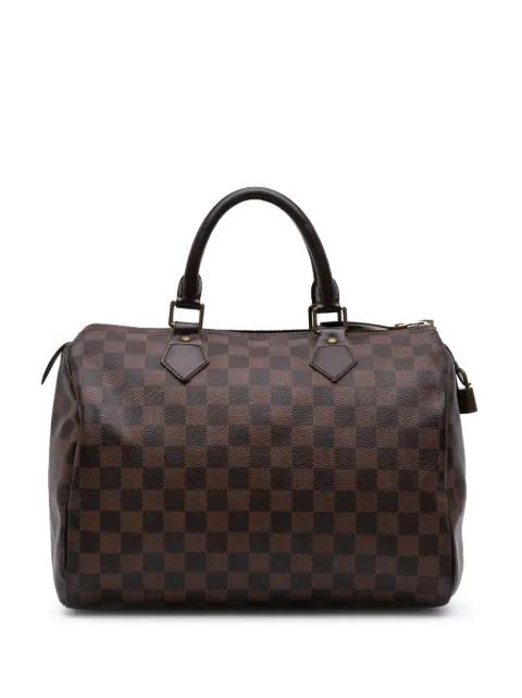 Louis Vuitton Pre-Owned 2009 Damier Ebene Speedy 30 boston bag