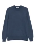 Fileria crew-neck wool sweater - Blue