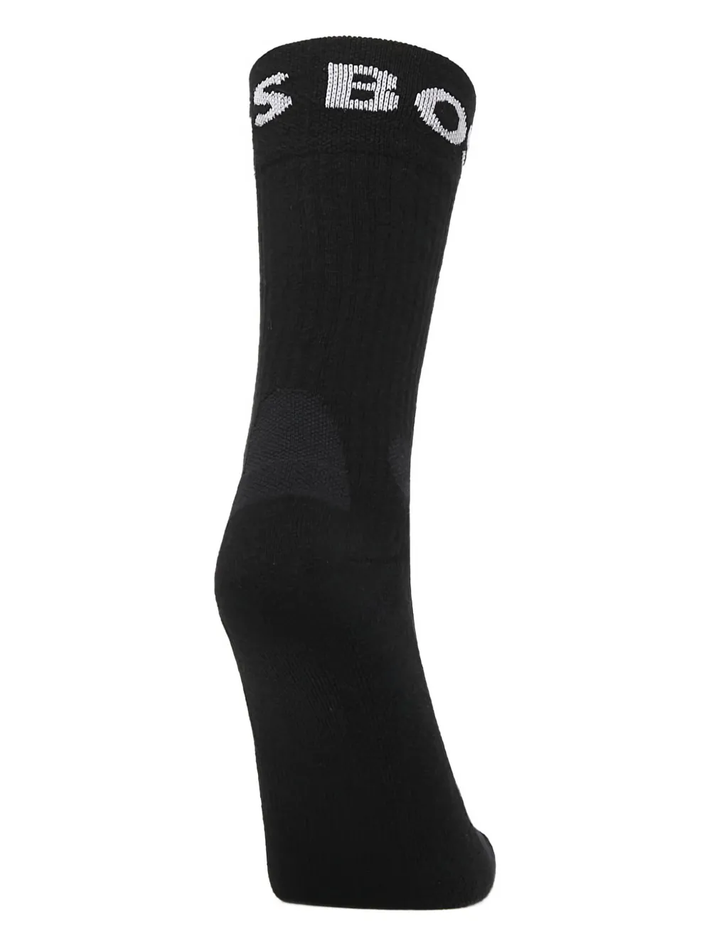 HUGO logo-detail quarter-length socks (pack of two) Zwart