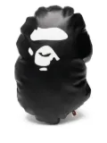 A BATHING APE® ape-head leather cushion - Black