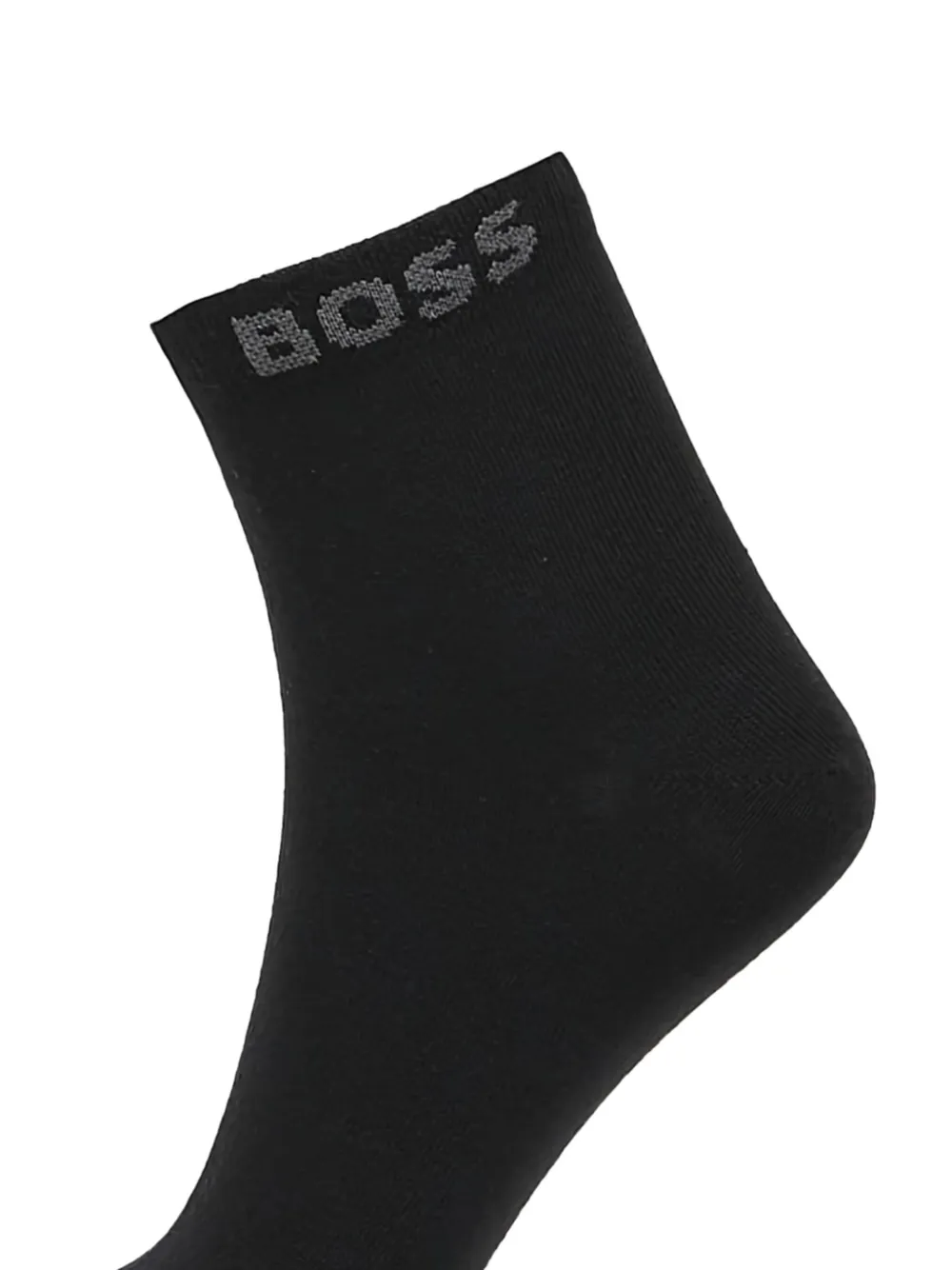 HUGO logo ankle socks (pack of two) Zwart