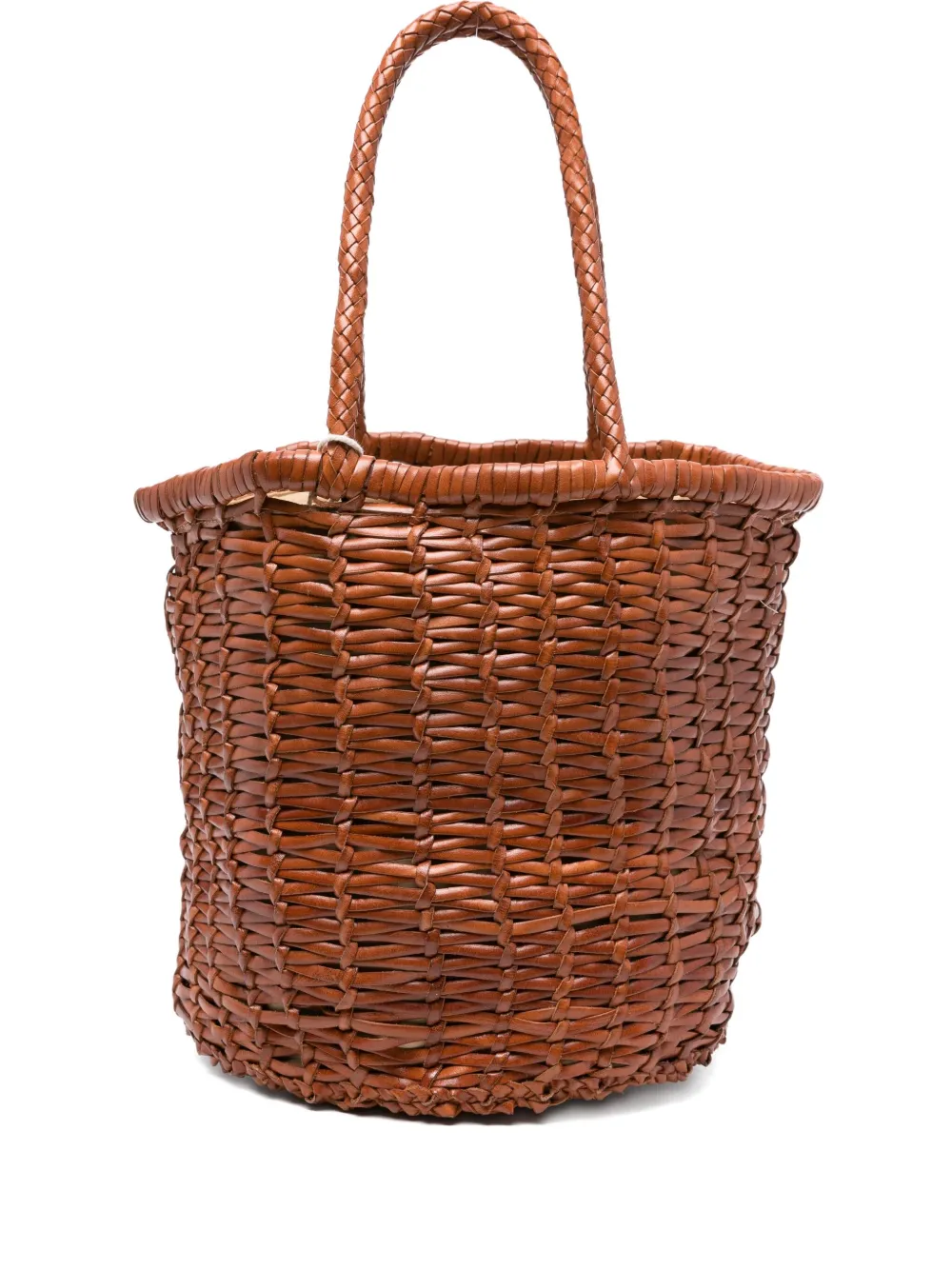 leather bucket bag