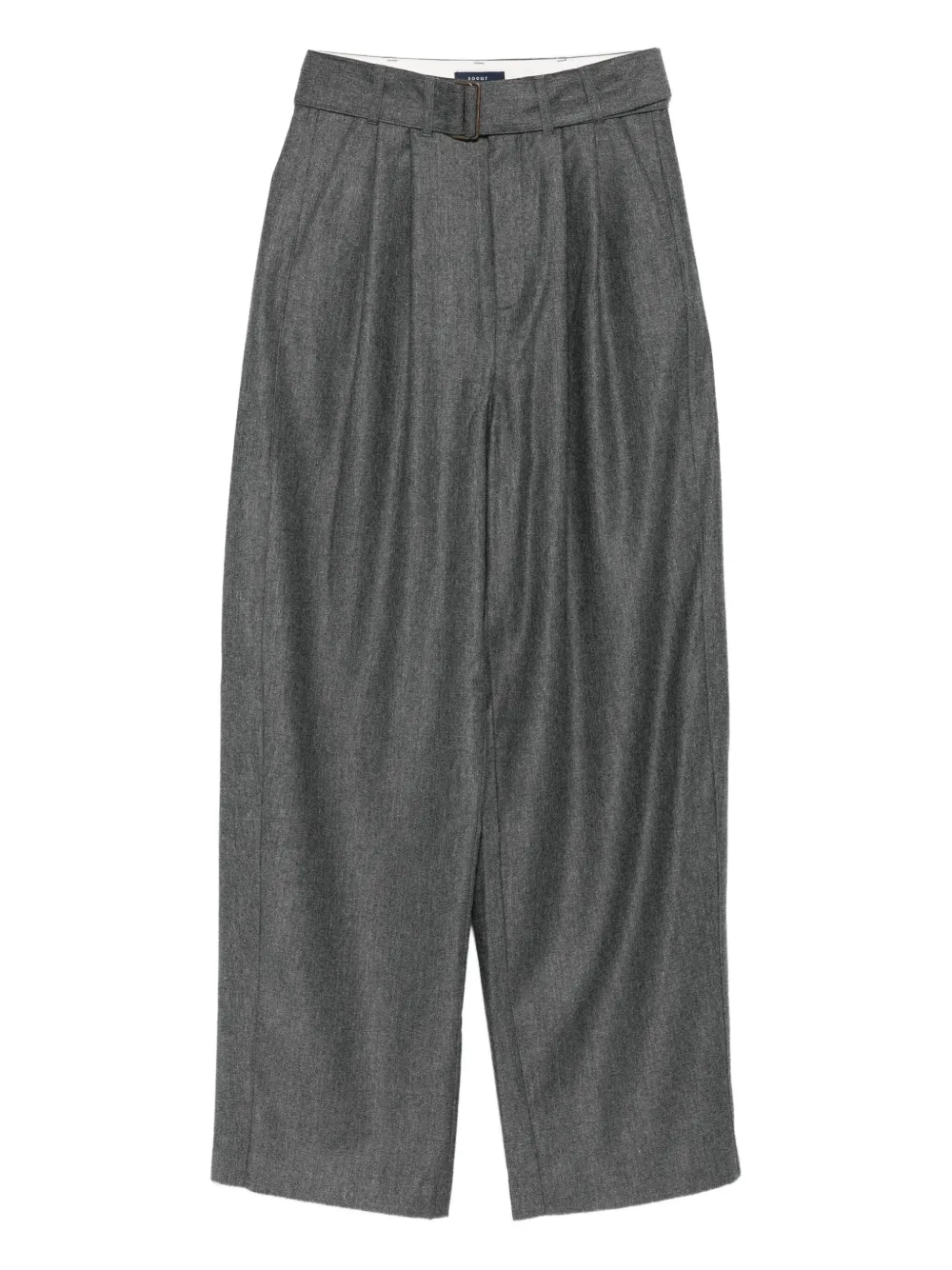 Soeur pleated belted trousers Grijs