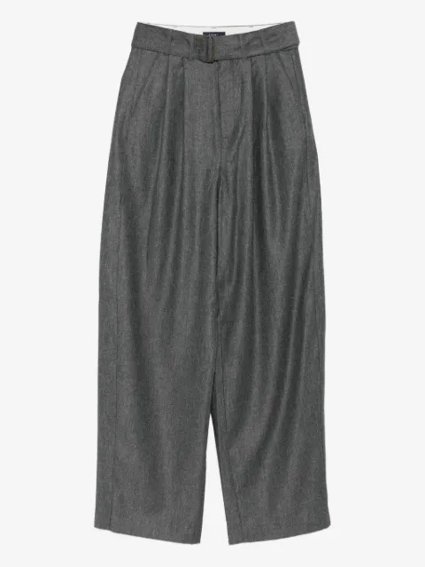 Soeur pleated belted trousers