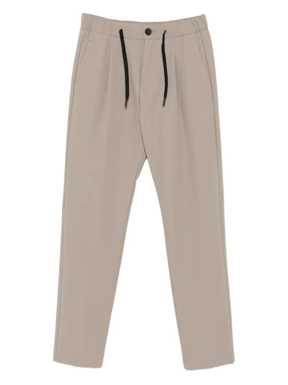 Herno pleated drawstring trousers | Neutrals | Image 1